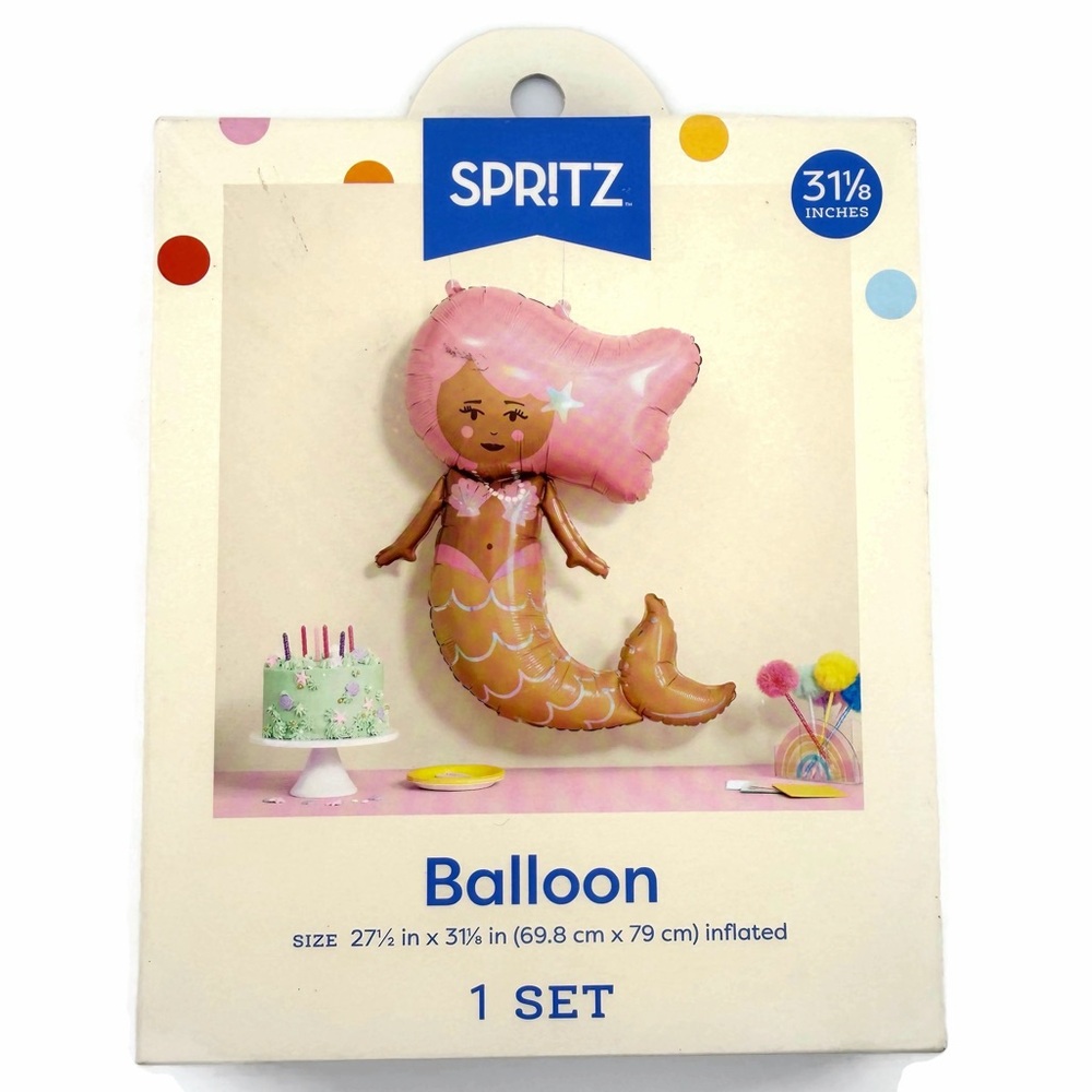 31 1/8” Spritz Mermaid Balloon